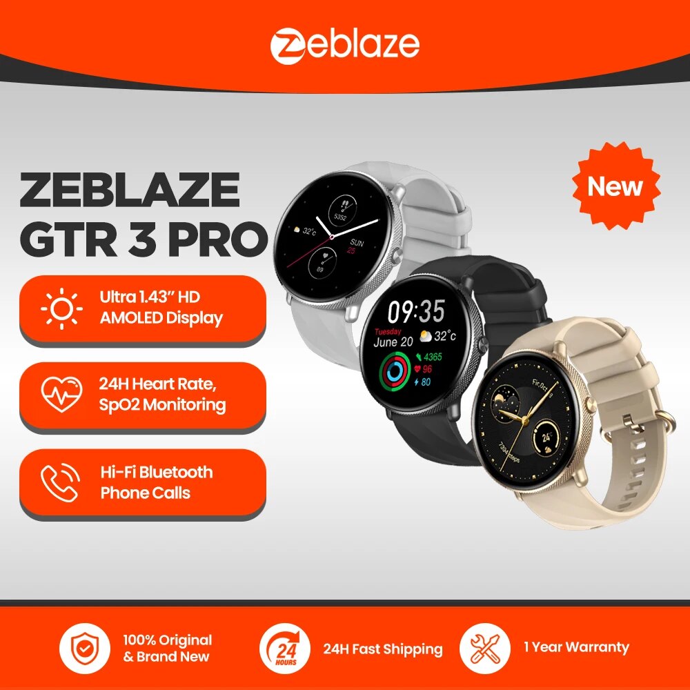 Fall Detection Watch - Zeblaze gtr 3 pro stimme anruf