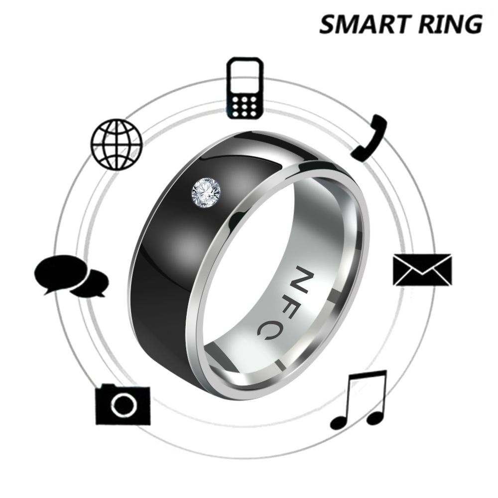 Smart Ring Nfc Pay - NFC Smart Finger Ring Mode Strass