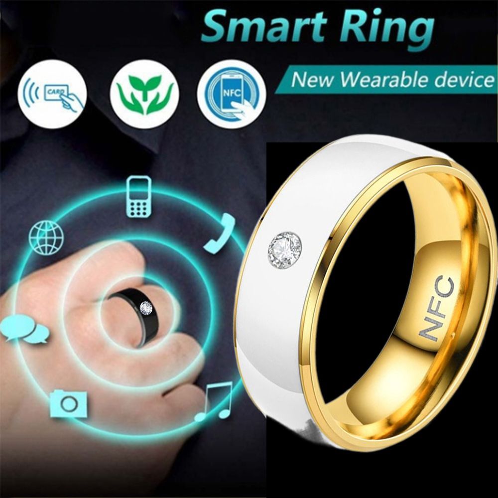 Smart Ring Nfc Pay - NFC Smart Ring Edelstahl Multifunktionale Tragbare