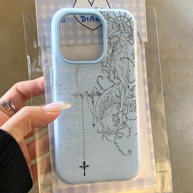 Gothic-Stil Engel Kreuz Linien – Samsung Galaxy A55 Bewertung und Preis