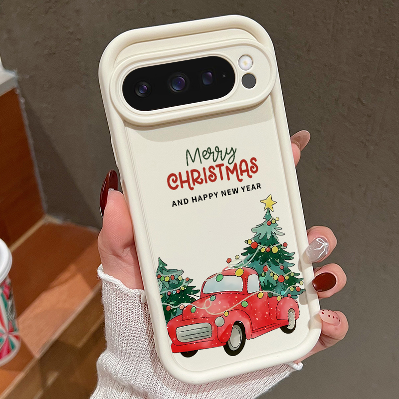Weihnachts-Pickup-Truck-Muster – Google Pixel 9 Bewertung und Preis