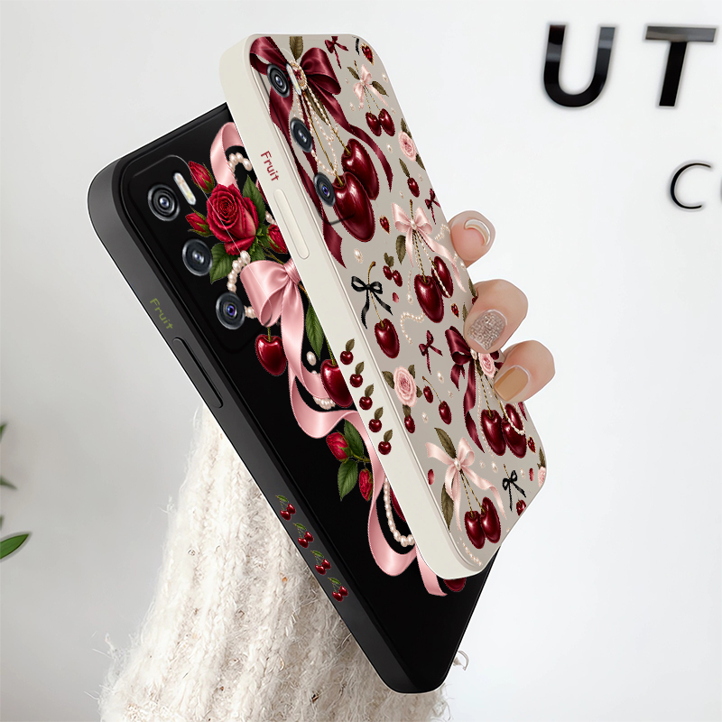 Rosa Schleife, rote Kirsche, H – Vivo V40 Bewertung und Preis