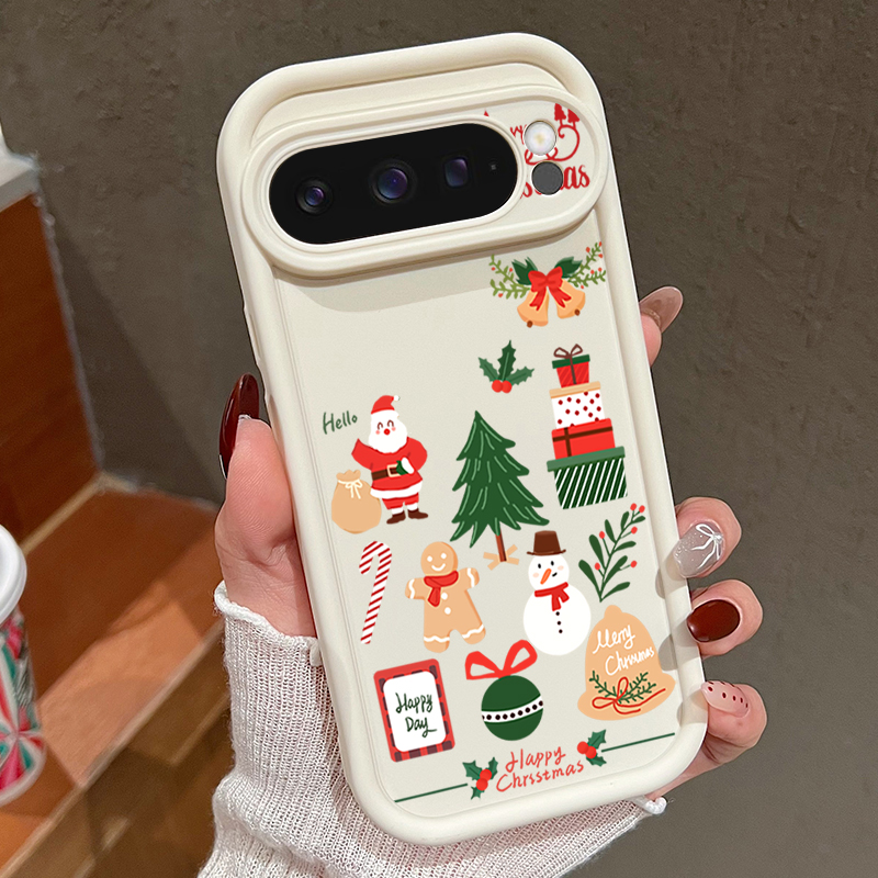 Frohe Weihnachten Muster Weich – Google Pixel 8A Bewertung und Preis