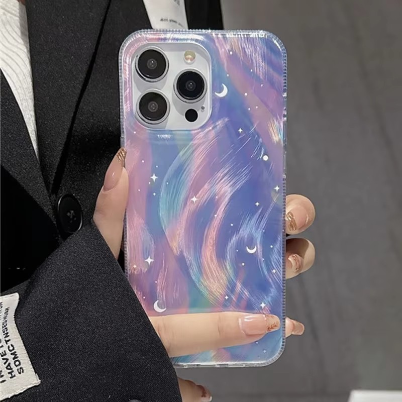Modische Glitzer-Sternen-Gradi – Samsung Galaxy A55 Bewertung und Preis