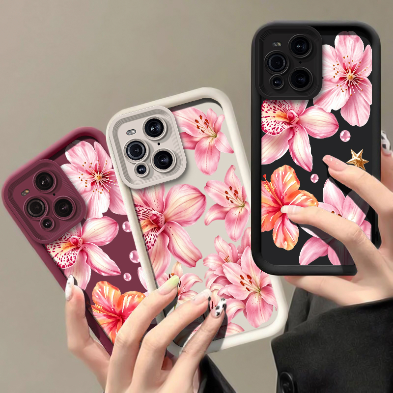 Handyhülle mit rosa Lilienmust – Oppo Find X8 Bewertung und Preis