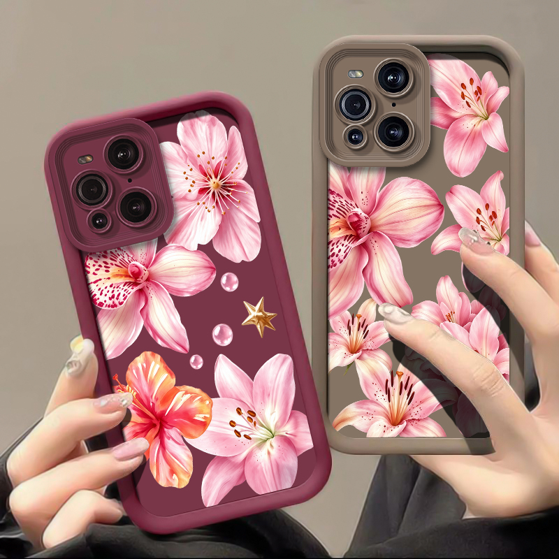 Handyhülle mit rosa Lilienmust – Oppo Find X8 Bewertung und Preis