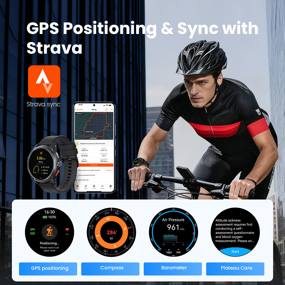 HAYLOU Solar Ultra GPS Smartwa – Fall Detection Watch Bewertung und Preis