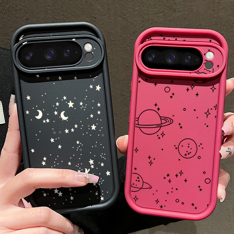 Glänzende Stern-Mond-Muster Ha – Google Pixel 9 Bewertung und Preis