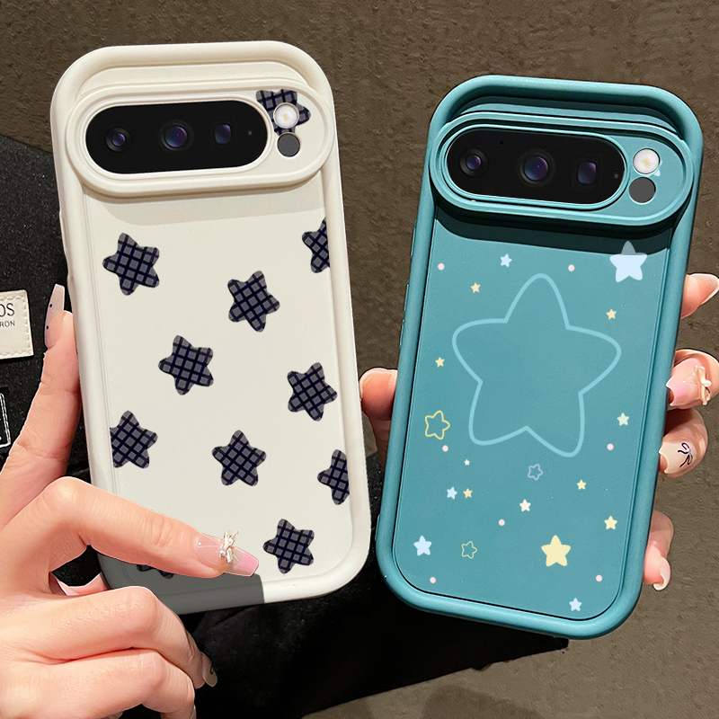Glänzende Stern-Mond-Muster Ha – Google Pixel 9 Bewertung und Preis
