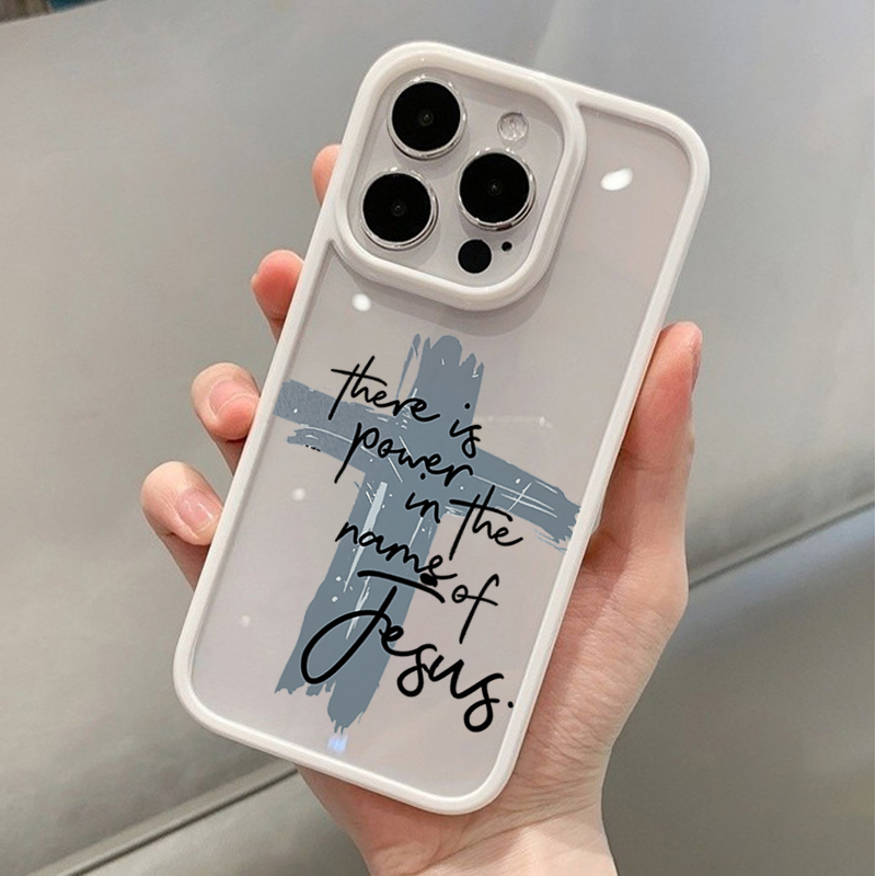Religiöse Jesus-Kreuz-Schutzhü – Samsung Galaxy A55 Bewertung und Preis